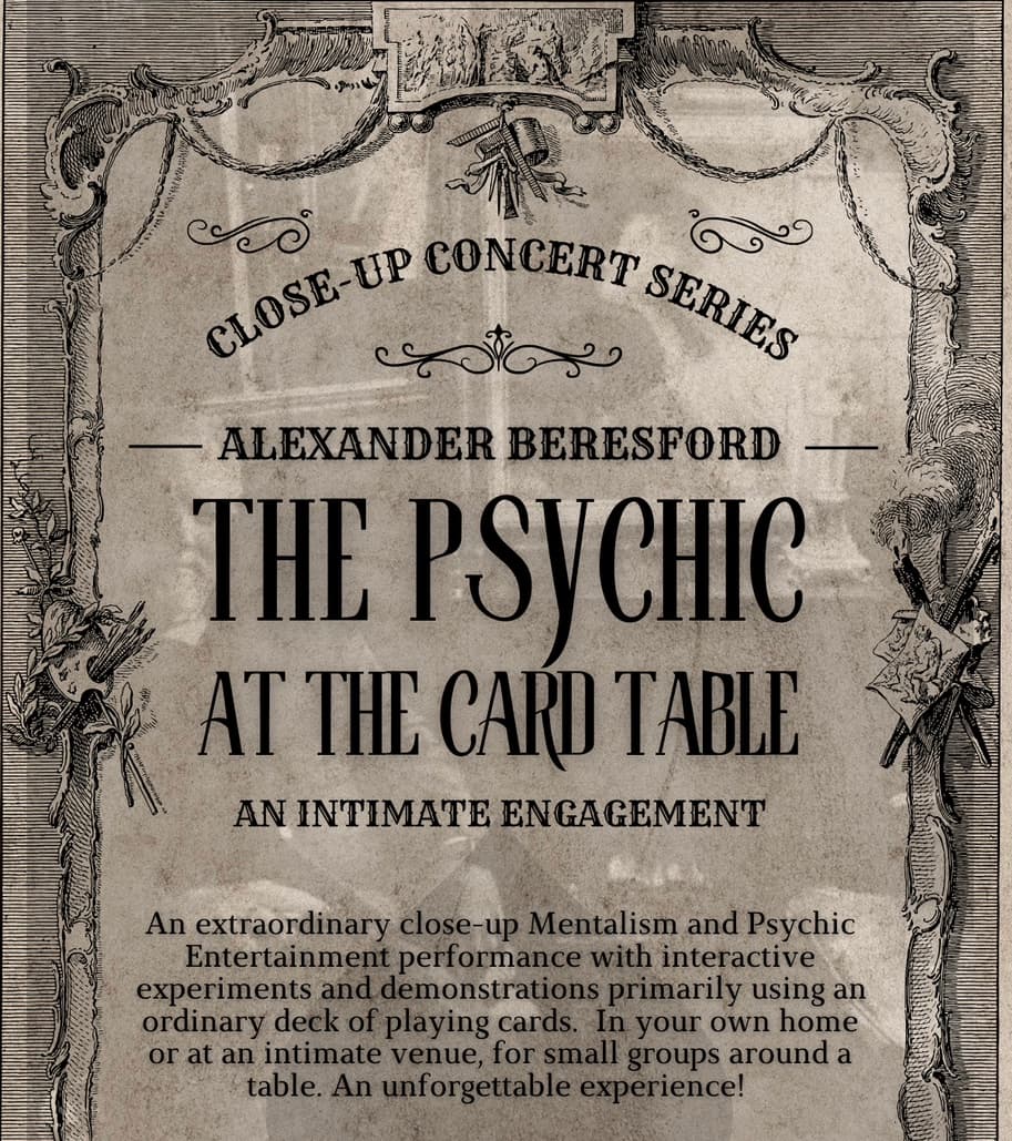 Mentalist Alexander Beresford